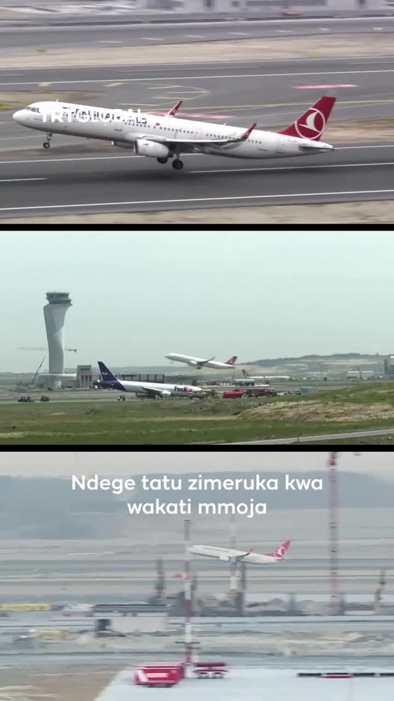 Uwanja wa Ndege wa Istanbul unakuwa wa kwanza Ulaya kuzindua ndege tatu kuruka kwa wakati mmoja